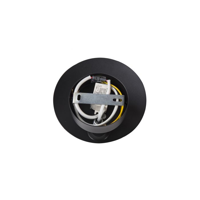 Wandlamp LED Modern Zwart Rond - Scaldare Galatina