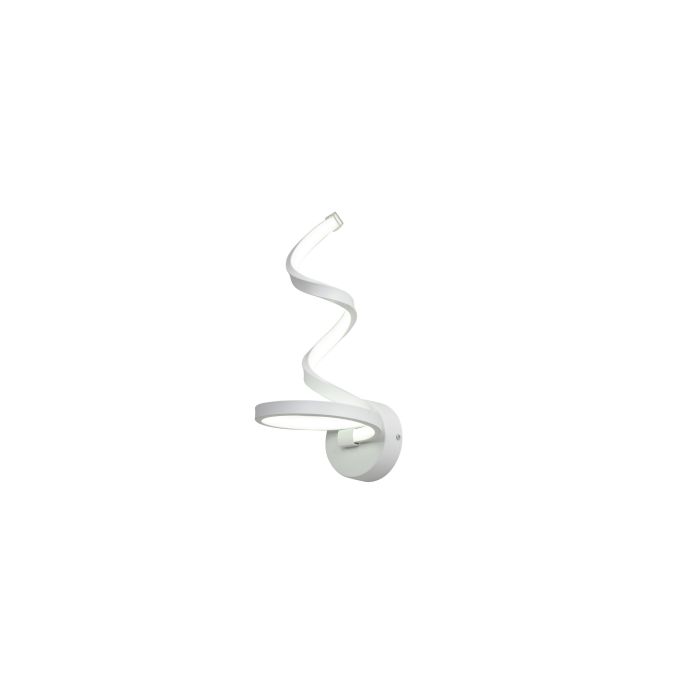 Wandlamp LED Design Wit Spiraal - Scaldare Farini