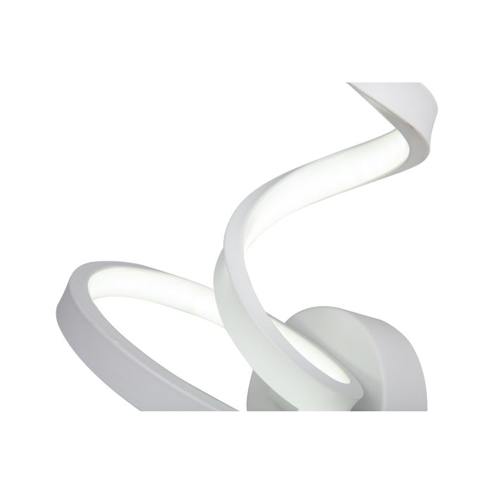 Wandlamp LED Design Wit Spiraal - Scaldare Farini