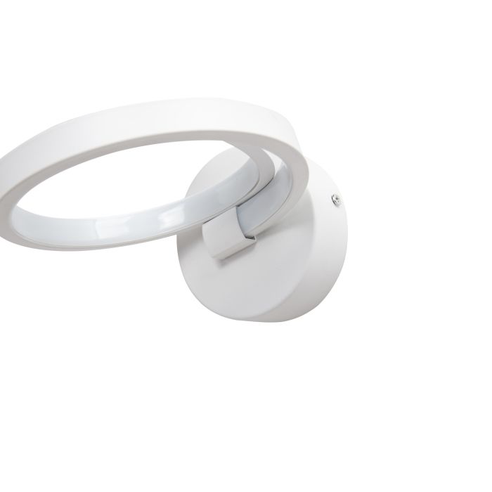 Wandlamp LED Design Wit Spiraal - Scaldare Farini