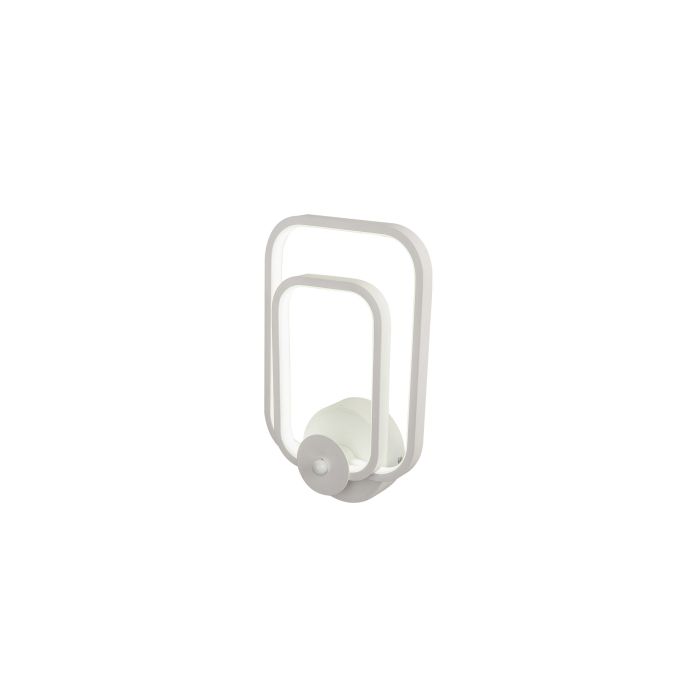 Wandlamp LED Design Wit Rechthoek - Scaldare Gaeta