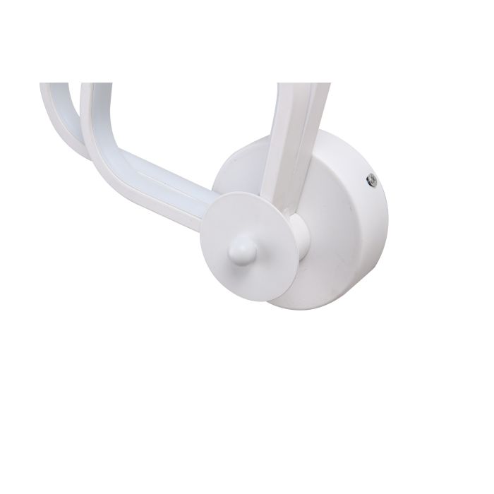 Wandlamp LED Design Wit Vierkant - Scaldare Ischia