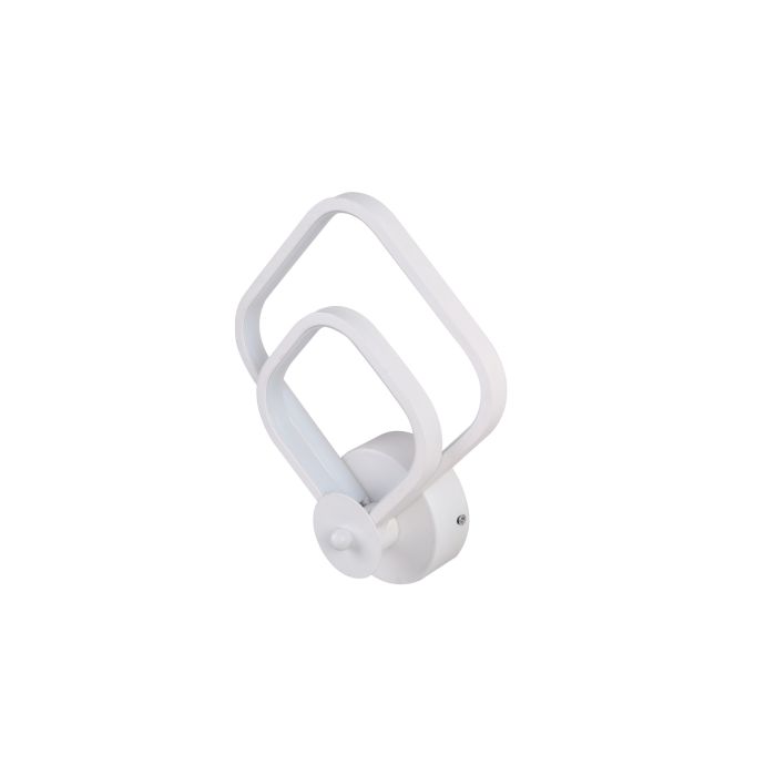Wandlamp LED Design Wit Vierkant - Scaldare Ischia