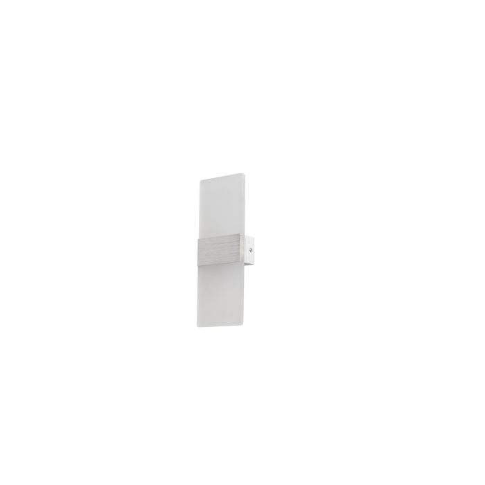 Wandlamp LED Design Zilver Rechthoek - Scaldare Piano