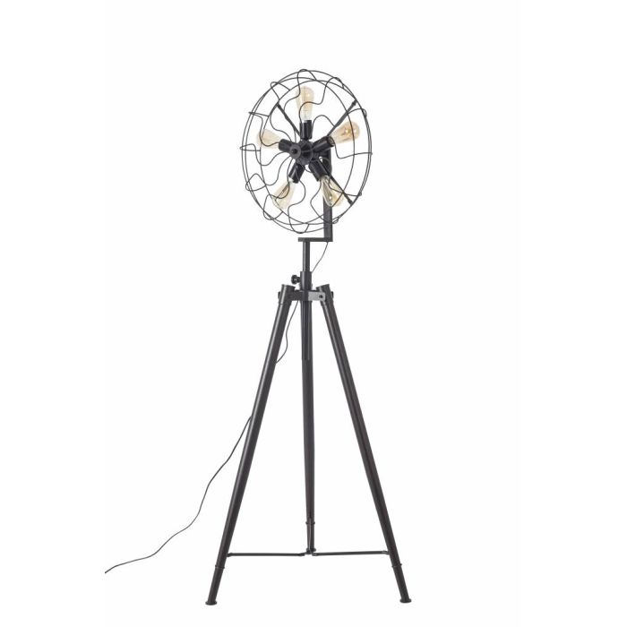 Staande Driepoot Lamp Industrieel Zwart  - Scaldare Umbra