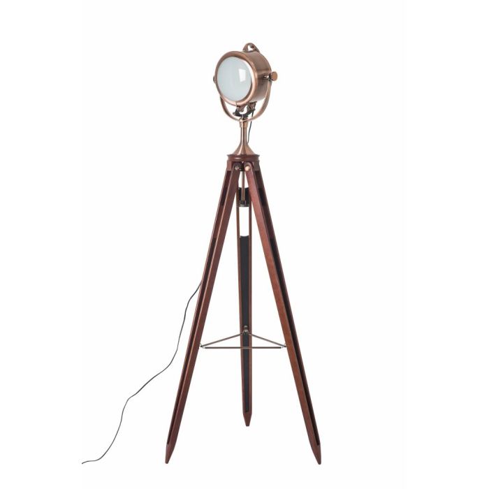 Staande Driepoot Lamp Industrieel Koper  - Scaldare Fanano