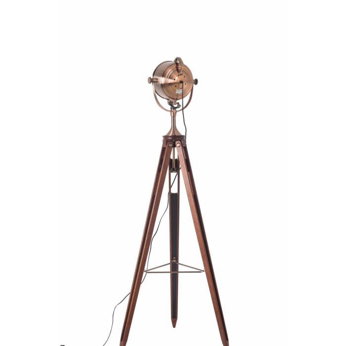 Staande Driepoot Lamp Industrieel Koper  - Scaldare Fanano