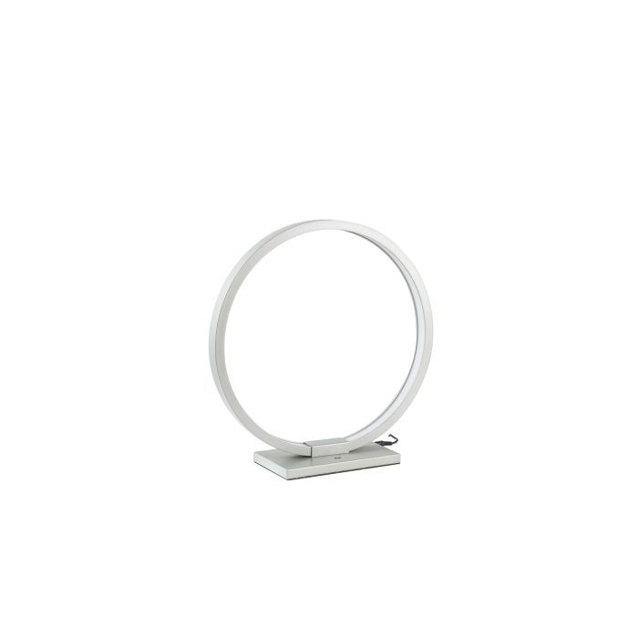Tafellamp LED Design Zilver Rond - Scaldare Baiso