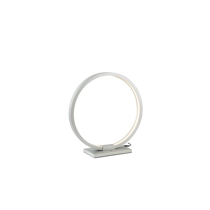Tafellamp LED Design Zilver Rond - Scaldare Baiso