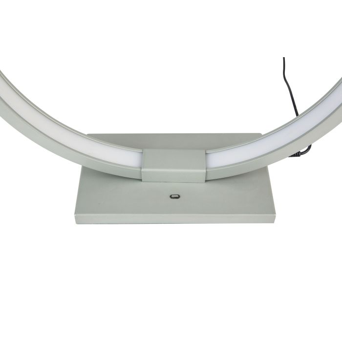 Tafellamp LED Design Zilver Rond - Scaldare Baiso