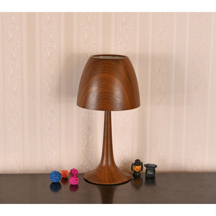 Tafellamp Modern Bruin 42 cm - Valott Artisokka