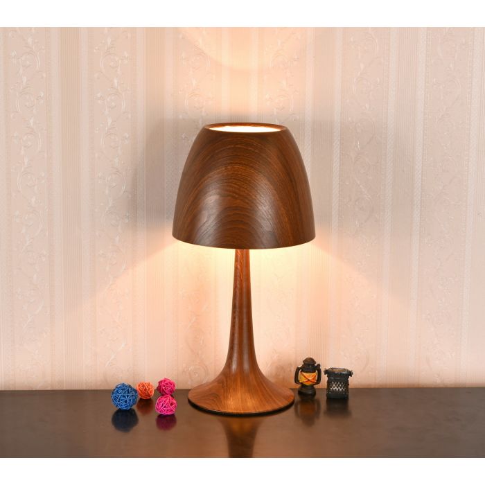 Tafellamp Modern Bruin 42 cm - Valott Artisokka
