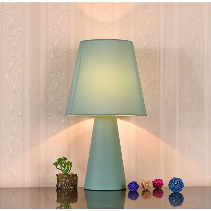TafelLamp Modern Groen IJzer 41 cm  - Valott Calabash