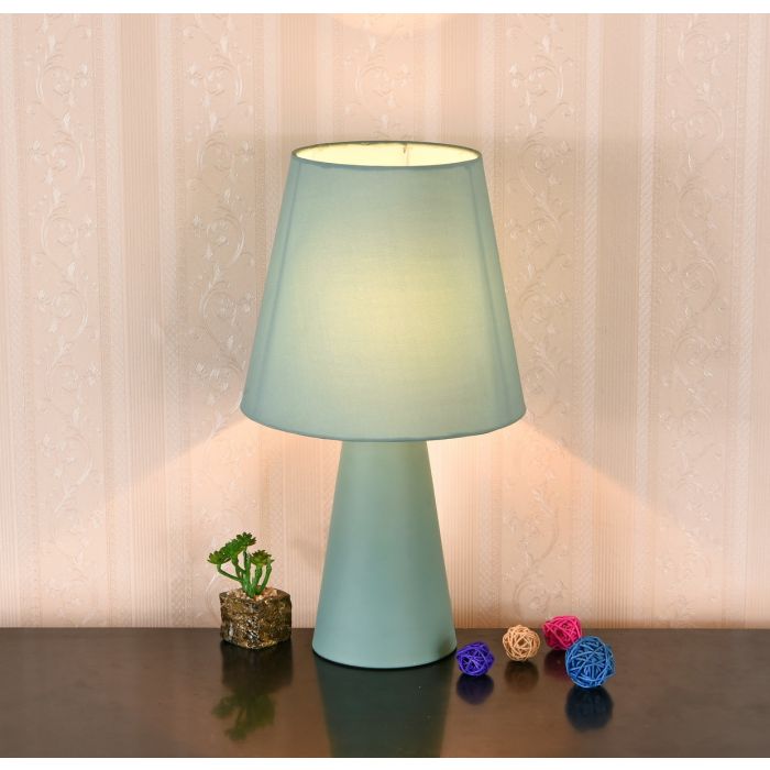 TafelLamp Modern Groen IJzer 41 cm  - Valott Calabash