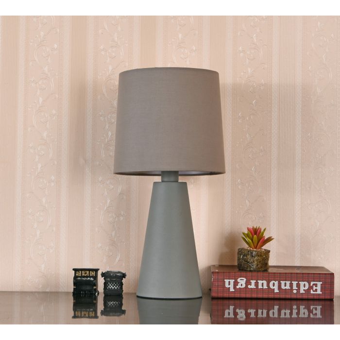 TafelLamp Modern Grijs IJzer 41 cm  - Valott Juha