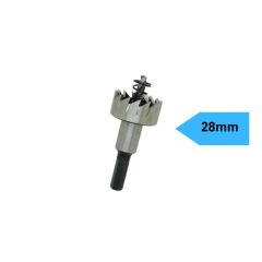 gatenzaag 28-mm bi-metaal met-adapter en centreerboor
