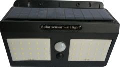 Wandlamp Solar LED Zwart Daglicht - Solar-Lights Bismuth