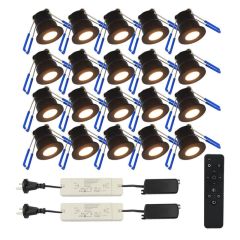 LED Inbouwspots 20 Stuks Frano veranda