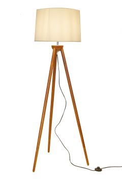 Staande Lamp Driepoot Hout - Valott Selleri