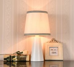 TafelLamp Modern Wit IJzer 41 cm - Valott Papu