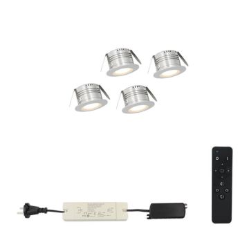 Dimbare Carpus  led verlichting - set van 4 spots