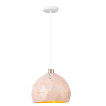 Hanglamp Modern Roze Rond Metaal - Valott Satu