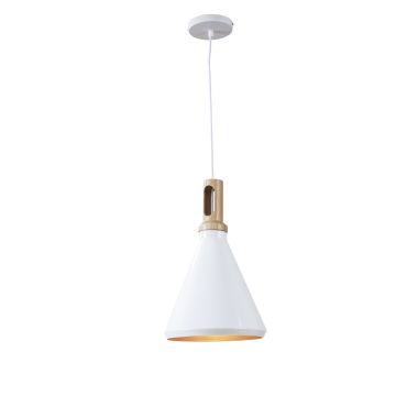 Hanglamp Witt Alu met Gouden Binnenkant - Valott Timo