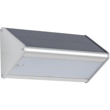 Wandlamp Solar LED Zwart Wit Licht - Solar-Lights Palladium