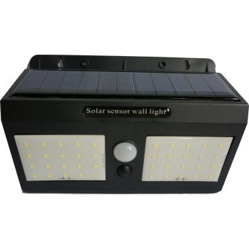 Wandlamp Solar LED Zwart Daglicht - Solar-Lights Bismuth
