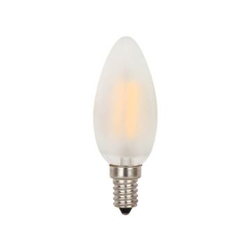 Crius - LED candle E14 4W Mat Dimbaar