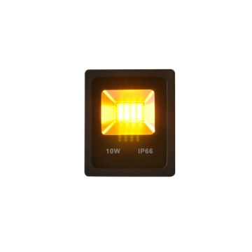 Gele LED Bouwlamp 10 Watt - IP66 - Crius