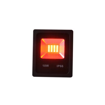 Rode LED Bouwlamp 10 Watt - IP66 - Crius