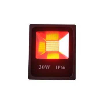 Opvallende Rode LED Bouwlamp 30W - IP66 - Crius