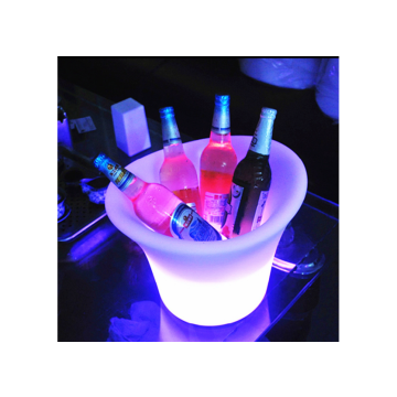 LED Wijnkoeler / IJsemmer RGB Oplaadbaar + Afstandsbediening - Funnylights Hypo