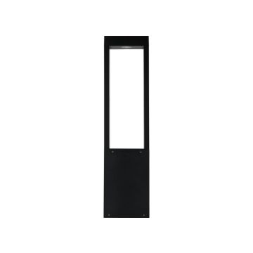 Garleds Staande zwarte IP65 Buitenlamp van 80 cm inclusief LED