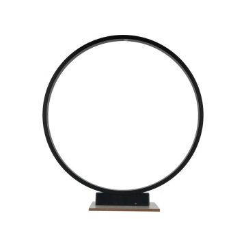 Garleds  Staande zwarte ronde IP65 Buitenlamp inclusief LED