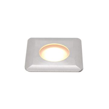 Grondspot Rex LED Vierkant 3W RVS