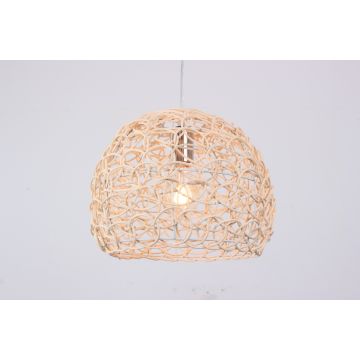 Hanglamp Hout Rond Houtkleur 35 cm - Madera Carpe