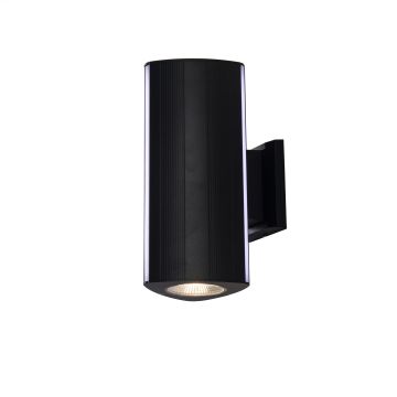 Moderne Buitenwandlamp up down Zwart IP65 incl. LED Wit Licht - Garleds Setos