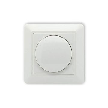 Led Dimmer Inbouw 3 -150W  fase afsnijding (met afdekraam)