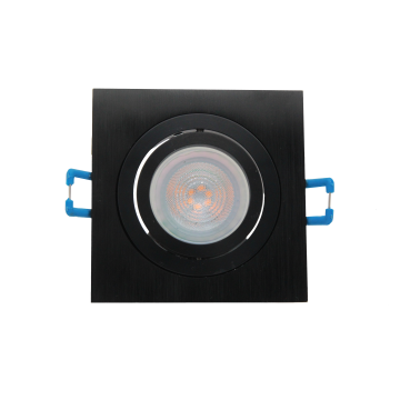 Armatuur LED Inbouwspot Alon vierkant zwart