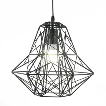 Scandinavische Hanglamp Diamant Zwart  Scaldare Nesso