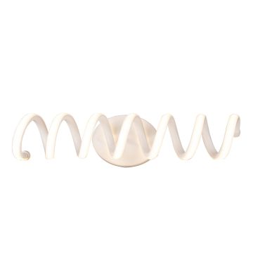 Wandlamp LED Design Wit Spiraal   - Scaldare Esine