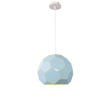Hanglamp Modern Blauw Metaal - Valott Tuula
