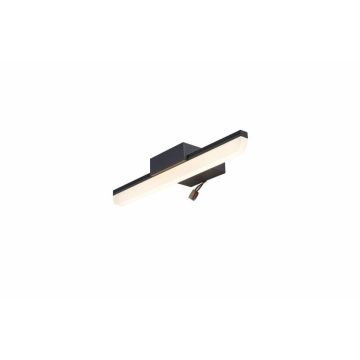 Saniled Mera - 40 cm LED Spiegellamp in Zwart voor de Badkamer