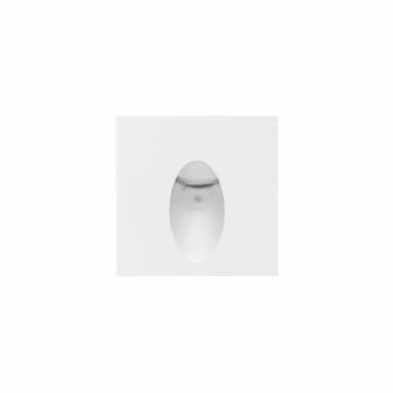Trapverlichting LED Curtis 1 watt wit (vierkant)