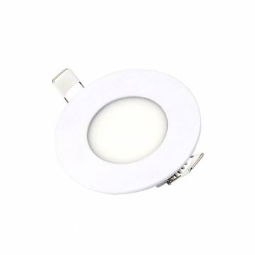 Ronde LED Inbouwspot Ø85 mm - 3 Watt - 3000K - Crius