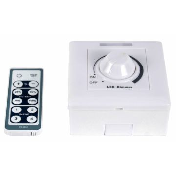 LED dimmer 200 Watt incl. afstandsbediening - Crius