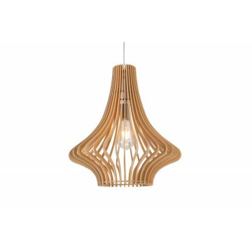 Hanglamp Hout Houtkleur 45 cm - Madera Abeto