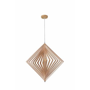 Hanglamp Hout Houtkleur 62 cm - Madera Palmera